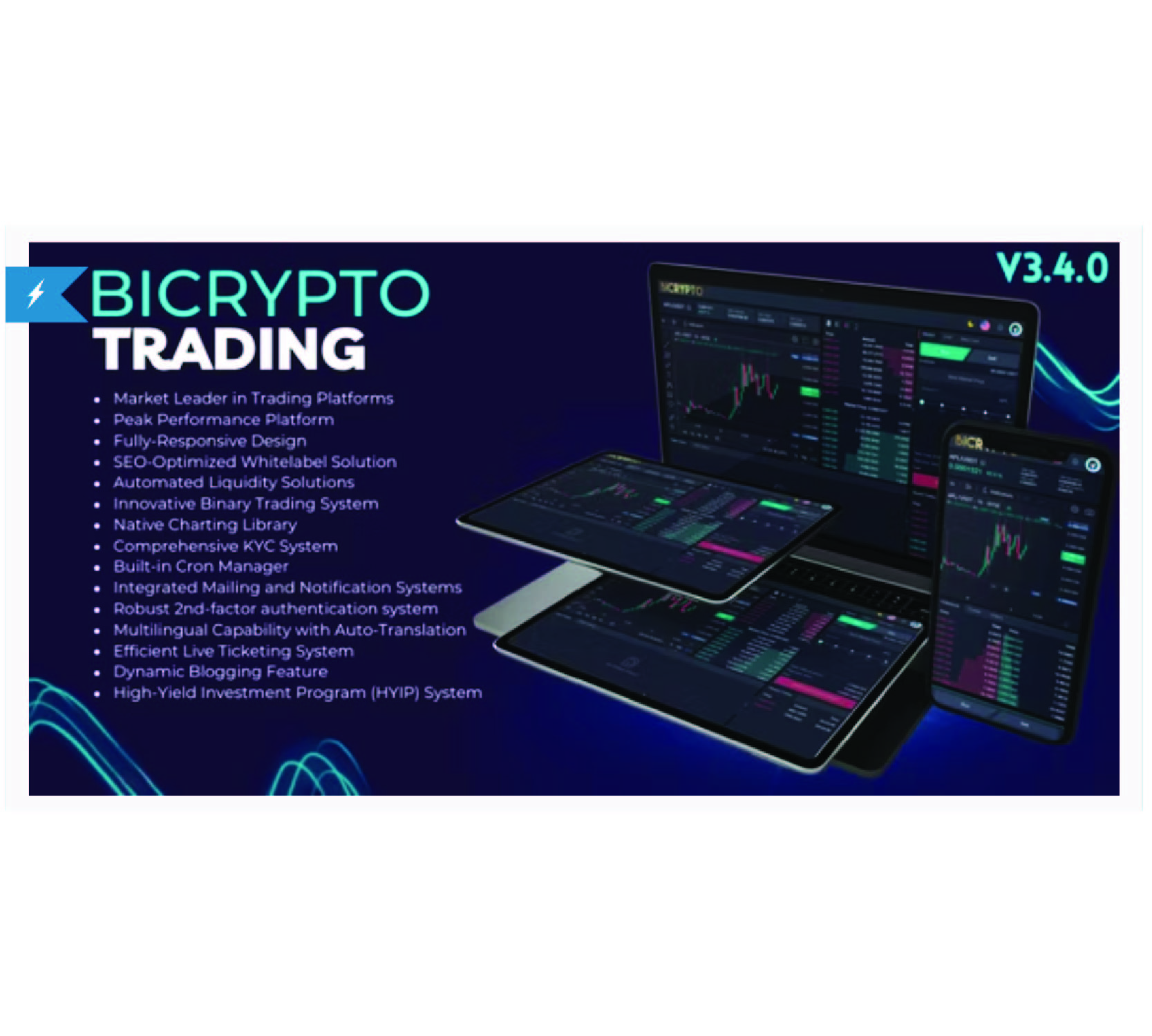 Bicrypto - 加密货币交易平台、二元交易、投资、博客、新闻及更多！